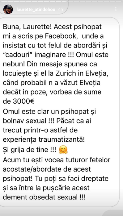 Laurette, mesaje tulburătoare de la alte femei agresate de Marian Tătic: “I-a pus cuțitul la gât și a încercat să o violeze”. Ce i-a cerut una dintre victimele monstrului