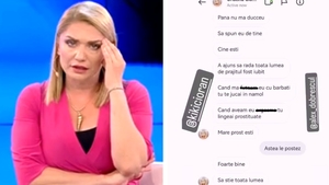 Cristina Cioran, conversații șocante cu Alex Dobrescu. Iubitul tinerel a făcut-o de râs în mediul online