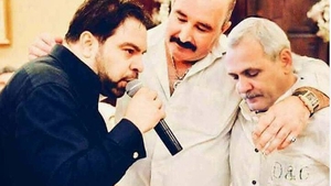 Adevărul din spatele fotografiei în care Liviu Dragnea apare în timp ce Nuţu Cămătaru îl ţine de gât şi le cântă Florin Salam