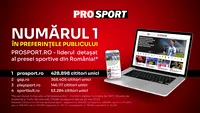 PROSPORT.RO- Liderul detașat al presei sportive din România la nivel de unici în data de 30 mai 2023