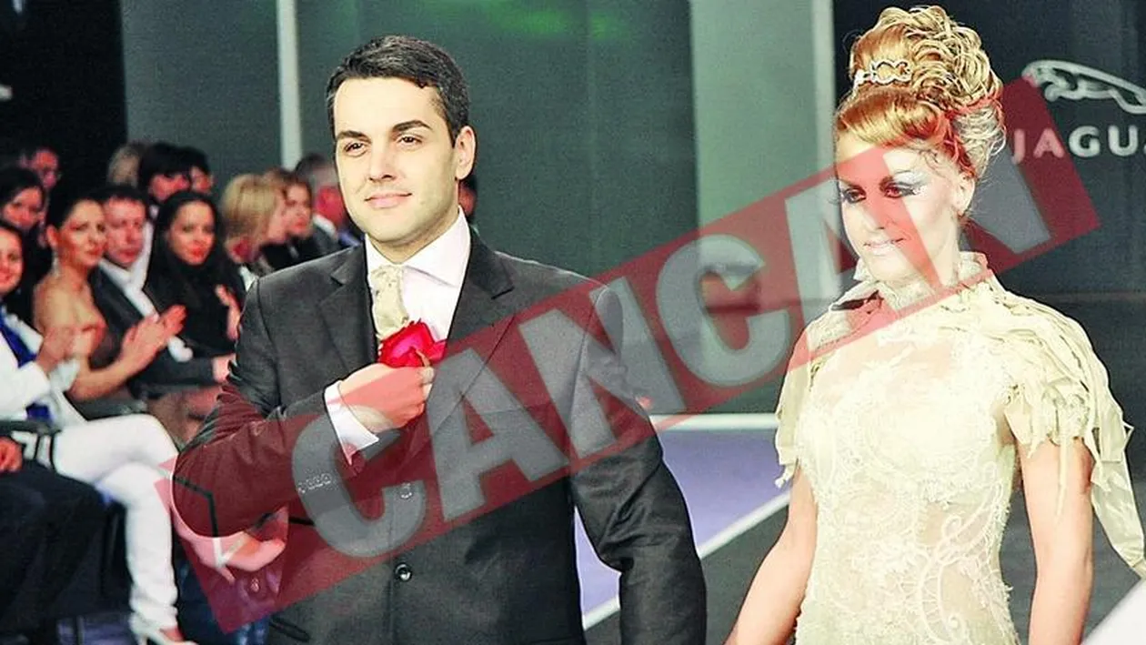 Prima cerere in casatorie, live, pe un podium de moda