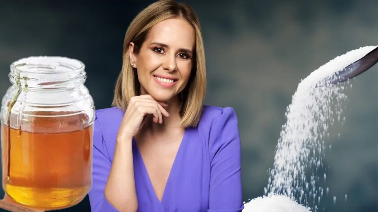 Miere sau zahăr? Care este mai sănătos, potrivit medicului nutriționist Mihaela Bilic