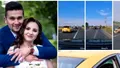 Doi tineri au murit într-un cumplit accident pe Drumul Morții E85, surprins de o cameră de bord. Alin și Alexandra abia se căsătoriseră civil și urmau să facă nunta