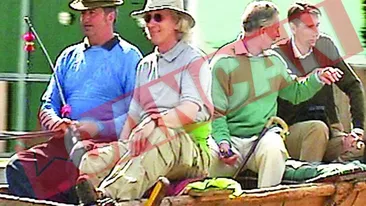 Printul Charles s-a plimbat cu o caruta prin Covasna