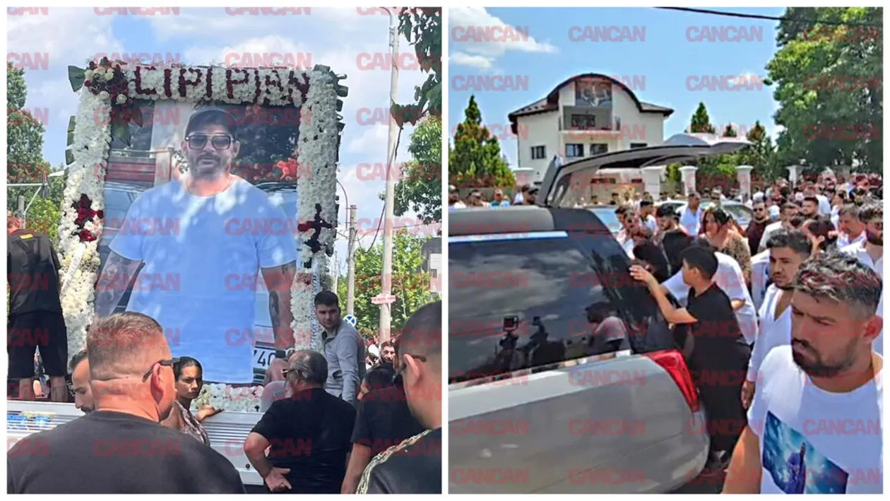 Scene cutremurătoare la căpătâiul lui Ciprian Pian! Cum au fost surprinși copiii bărbatului decedat în închisoare