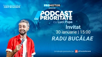 Radu Bucălae, despre BMW, Peugeot și stand-up, la „Podcast cu Prioritate” #62 by ProMotor