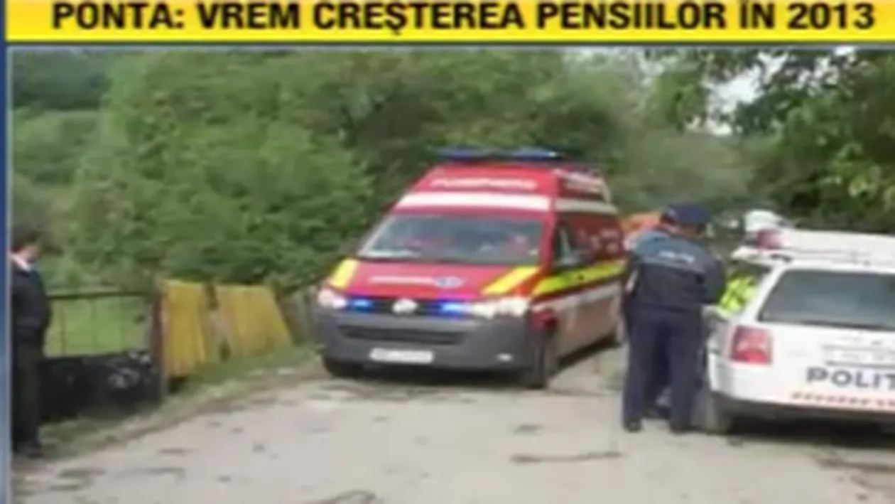 O bătrână de 82 de ani, accidentată grav de un poliţist beat! Agentul conducea maşina de serviciu