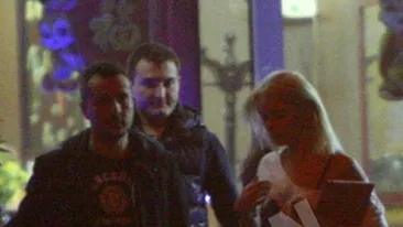 Diana Dumitrescu se incalzeste cu... dragoste, in miezul iernii. In tricou la 0 grade!