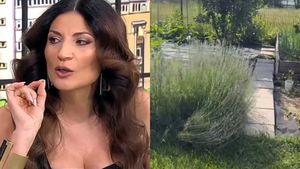 Ioana Ginghină, mândră de grădina ei. „Să nu ziceți că nu fac nimic”