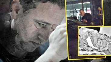 Reghe a revenit în secret în România ca să-și înmormânteze tatăl! Imaginile durerii