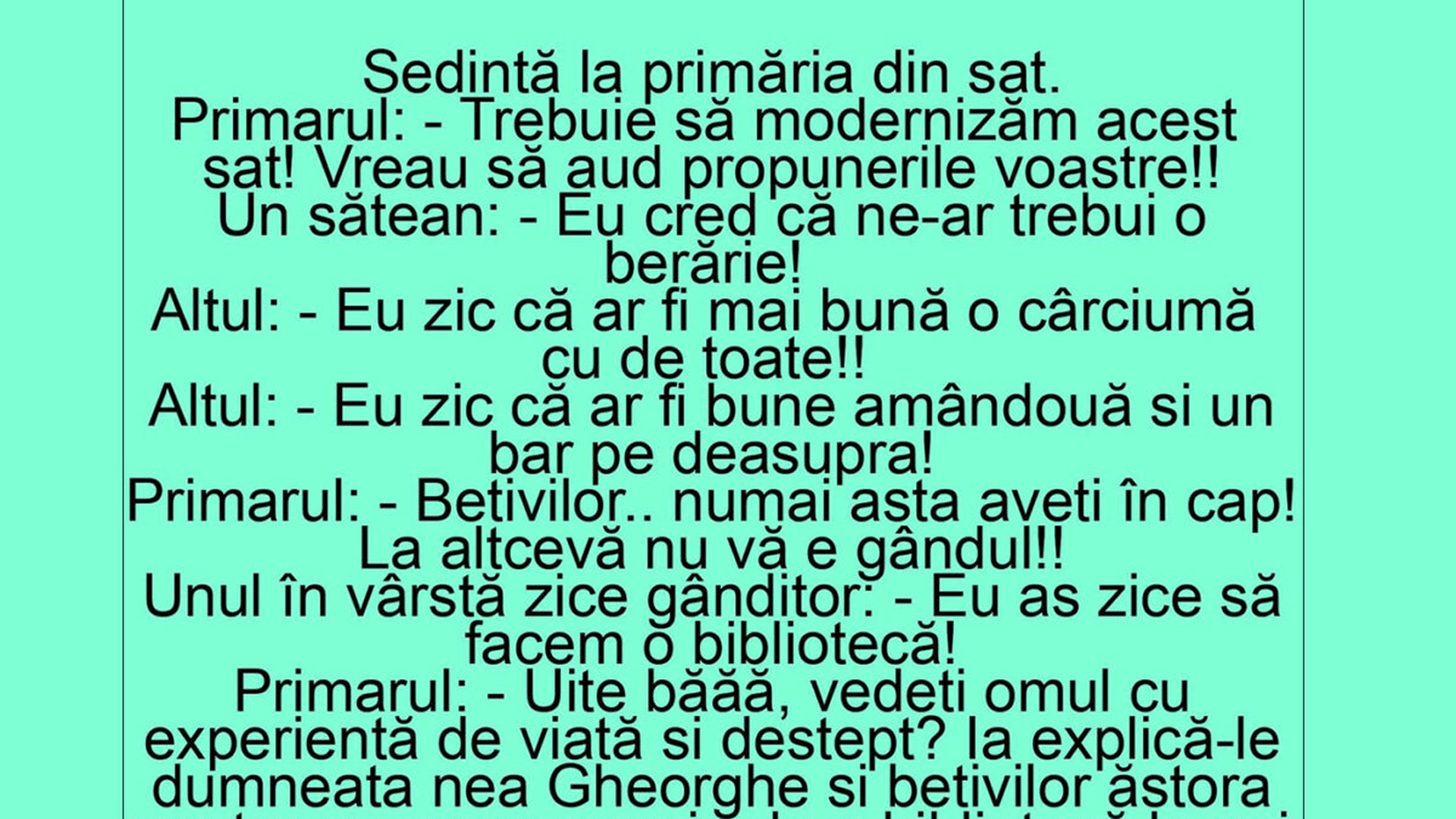 BANC | Ședință la primăria din sat: "Trebuie să ne modernizăm!"