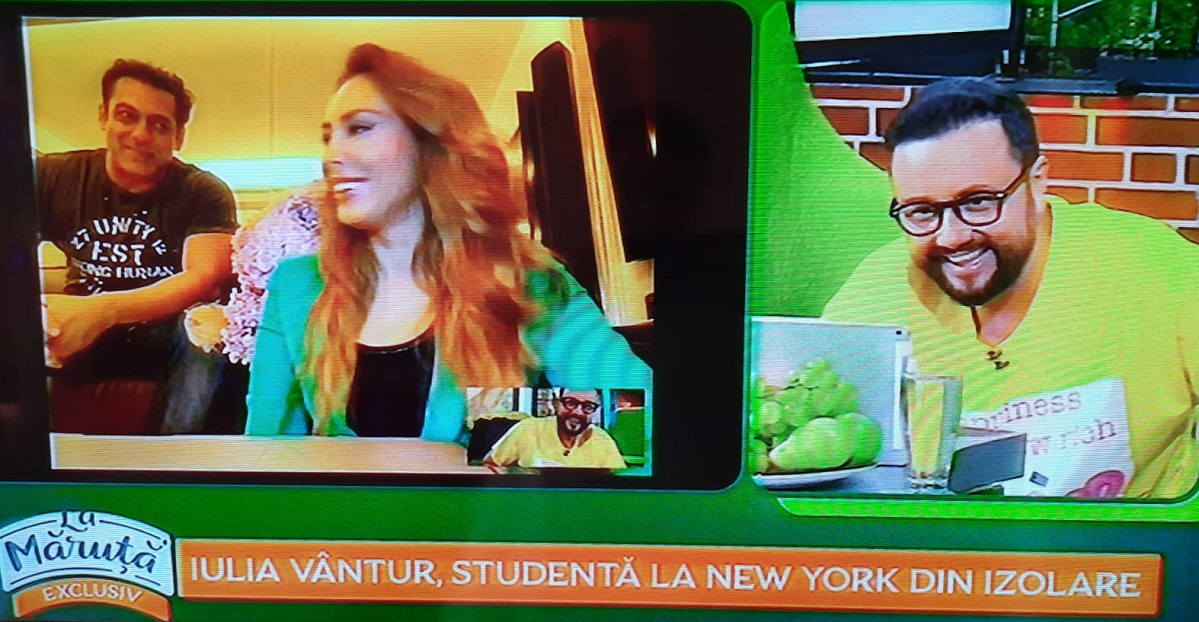 Iulia Vântur, apariție de ultimă oră la TV, alături de Salman Khan