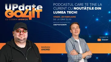 „Update Go4it” #14 îl are ca invitat pe Marian Andrei
