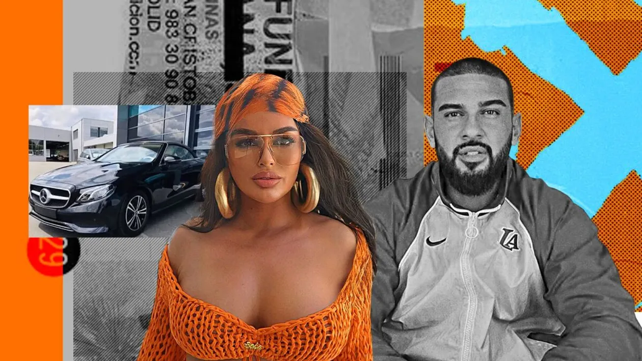 Cum se răzbună Babs pe Dorian Popa, după ce acesta a părăsit-o! Ce a putut să facă focoasa brunetă cu mașina de 100.000 euro primită cadou de la actor!