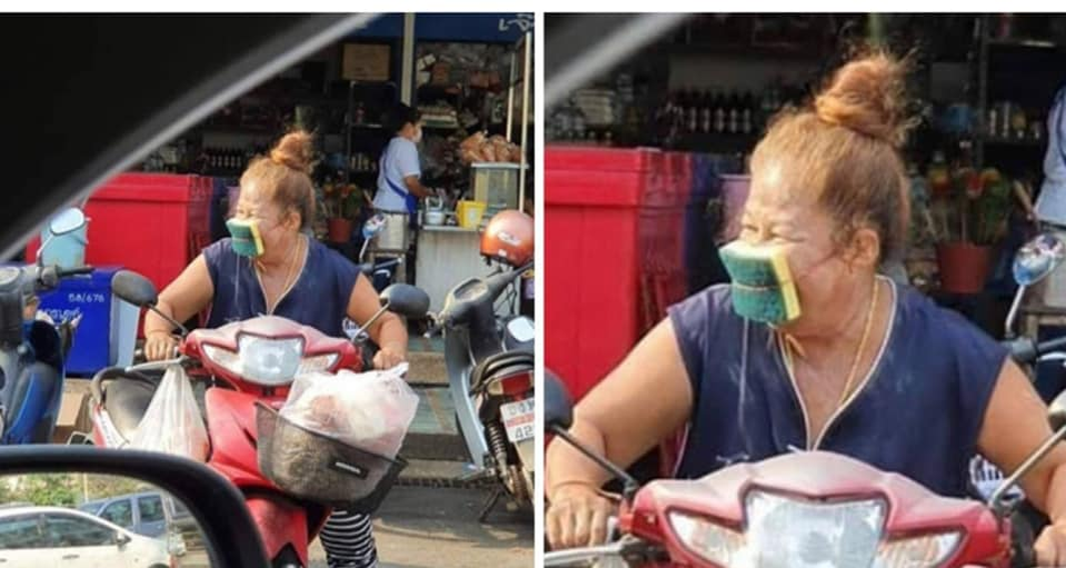 TOP 25 – Cele mai amuzante idei. Cu ce au înlocuit oamenii din imagini masca de protecție