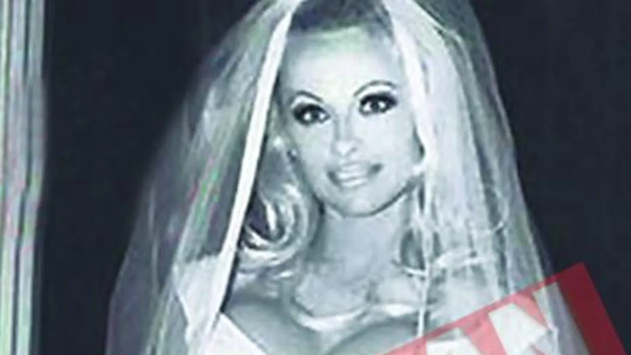 Primele fotografii cu Pamela mireasa