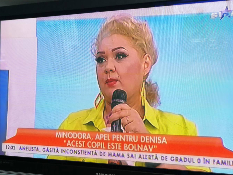 Minodora a făcut un apel în direct
