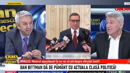 Dan Bittman aruncă alegerile prezidențiale în aer: ”Sunt doi candidați care ar trebui să ne spună clar ce orientare au”