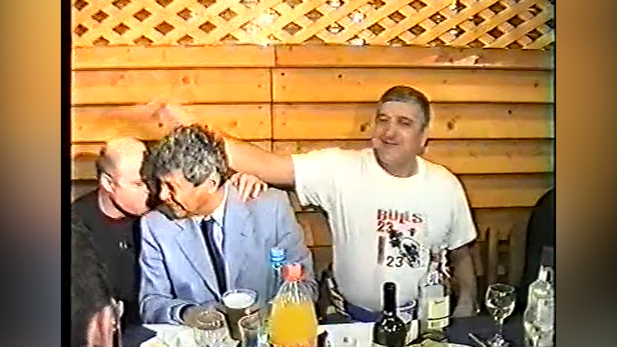 Nicu Gheară și Mircea Lucescu, chef de pomină cu lăutari