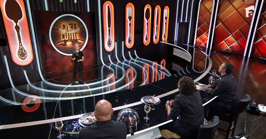 Raymond Dinu, în fața juraților Chefi la Cuțite