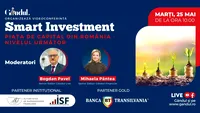 Conferința digitală LIVE ”SMART INVESTMENT – Piața de Capital din România” – Marți 25 mai de la ora 10.00 cu participarea specială a doamnei Anca Dragu -  Președintă a Senatului României