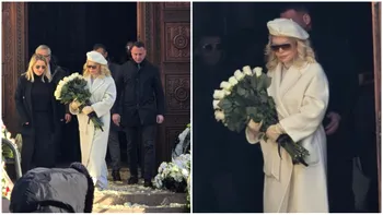Motivul real pentru care Loredana Groza s-a îmbrăcat în alb la înmormântarea tatălui ei. Ce semnificație are ținuta atipică, de fapt