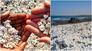 Unde se află plaja „Popcorn” și de ce nu ai voie să te relaxezi la soare, pe nisipul bizar