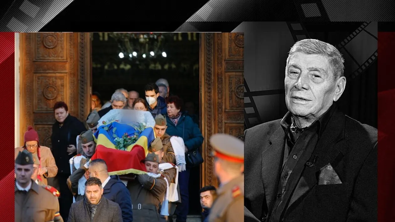 Rămas bun, maestre! Marele actor Mitică Popescu, condus pe ultimul drum
