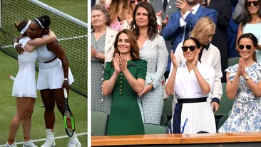 Celebritățile care au urmărit meciul dintre Simona Halep și Serena Williams în finala de la Wimbledon. Românca, lăudată de Kate Middleton