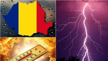 Vremea se schimbă radical! România, traversată de fenomene meteo extreme începând de miercuri, 13 septembrie. Prognoza ANM actualizată