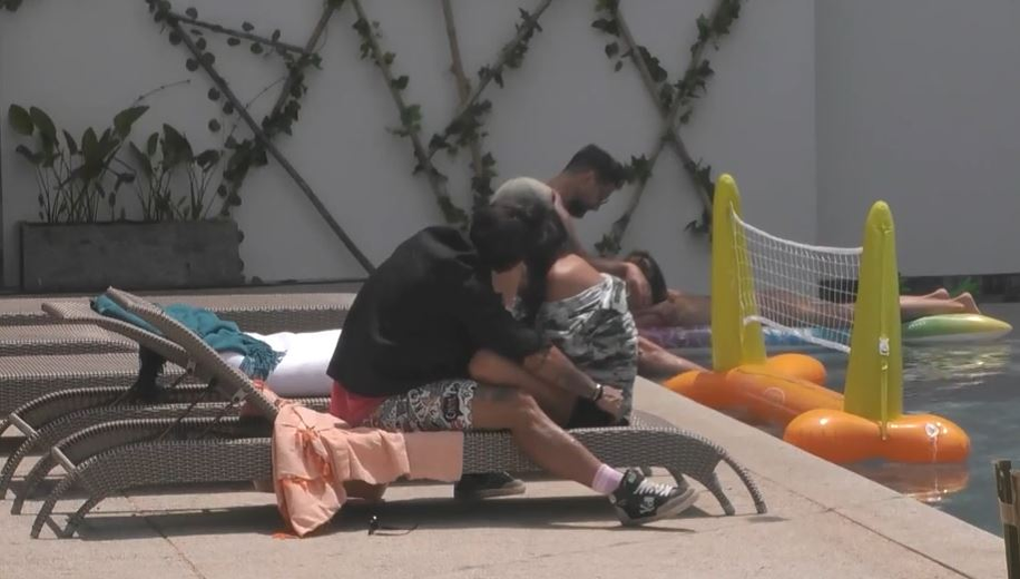 Diandra și Andrei Rotaru nu se mai feresc să-și declare sentimentele în fața camerelor de vedere/ sursă foto: captură video