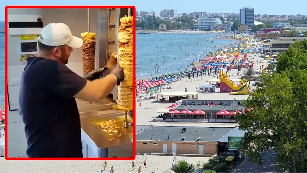 Câți lei primește ZILNIC un shaormar la mare, în acest sezon estival