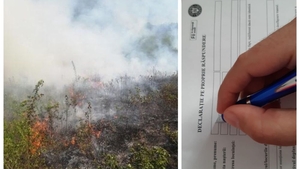 Un primar din Dâmbovița cere ajutorul localnicilor pentru a stinge un incendiu de vegetație. Oamenii ar ajuta, dar se confruntă cu o situație inedită
