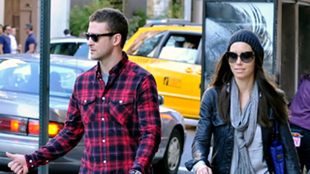 Justin Timberlake si Jessica Biel s-au impacat? Au fost vazuti plimbandu-se prin New York