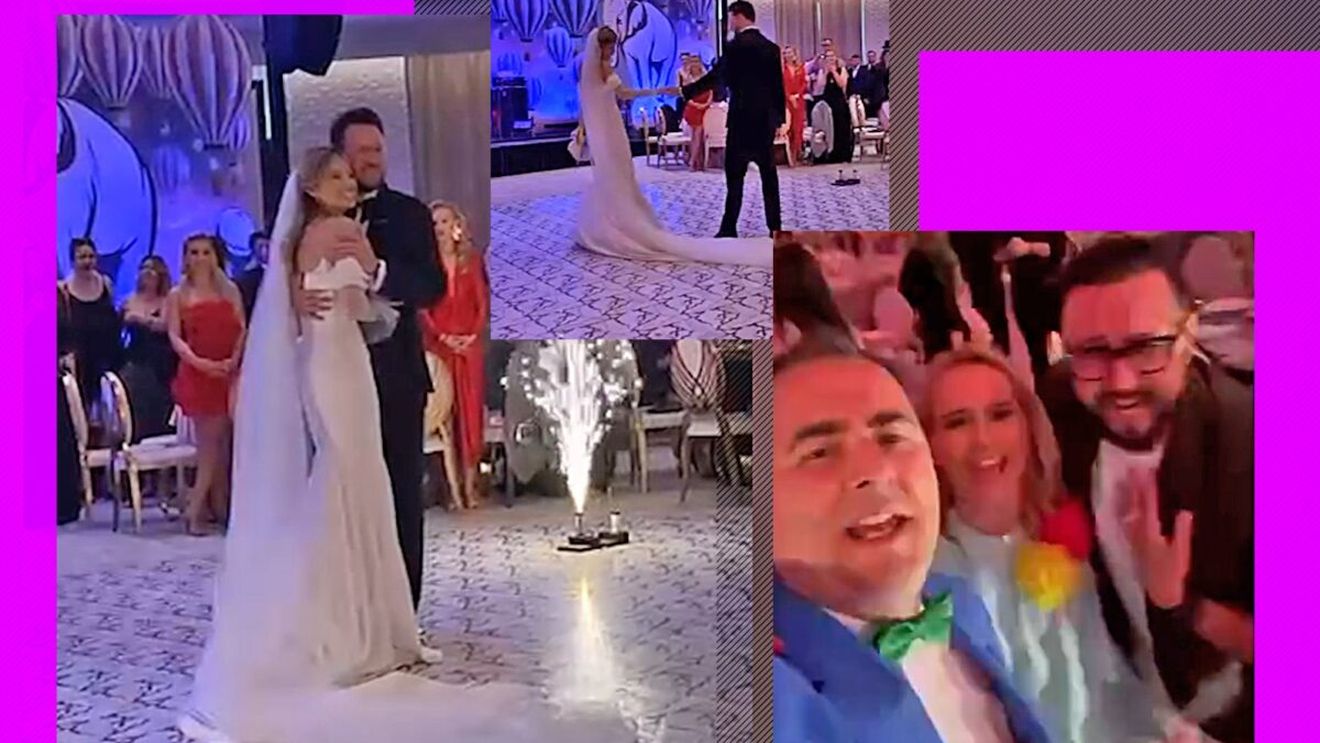 Roxana Hulpe, prezentatoarea de la PRO TV, nuntă cu fast în Cluj! Cabral și Cosmin Stan, nași de cununie. Imagini inedite de la eveniment