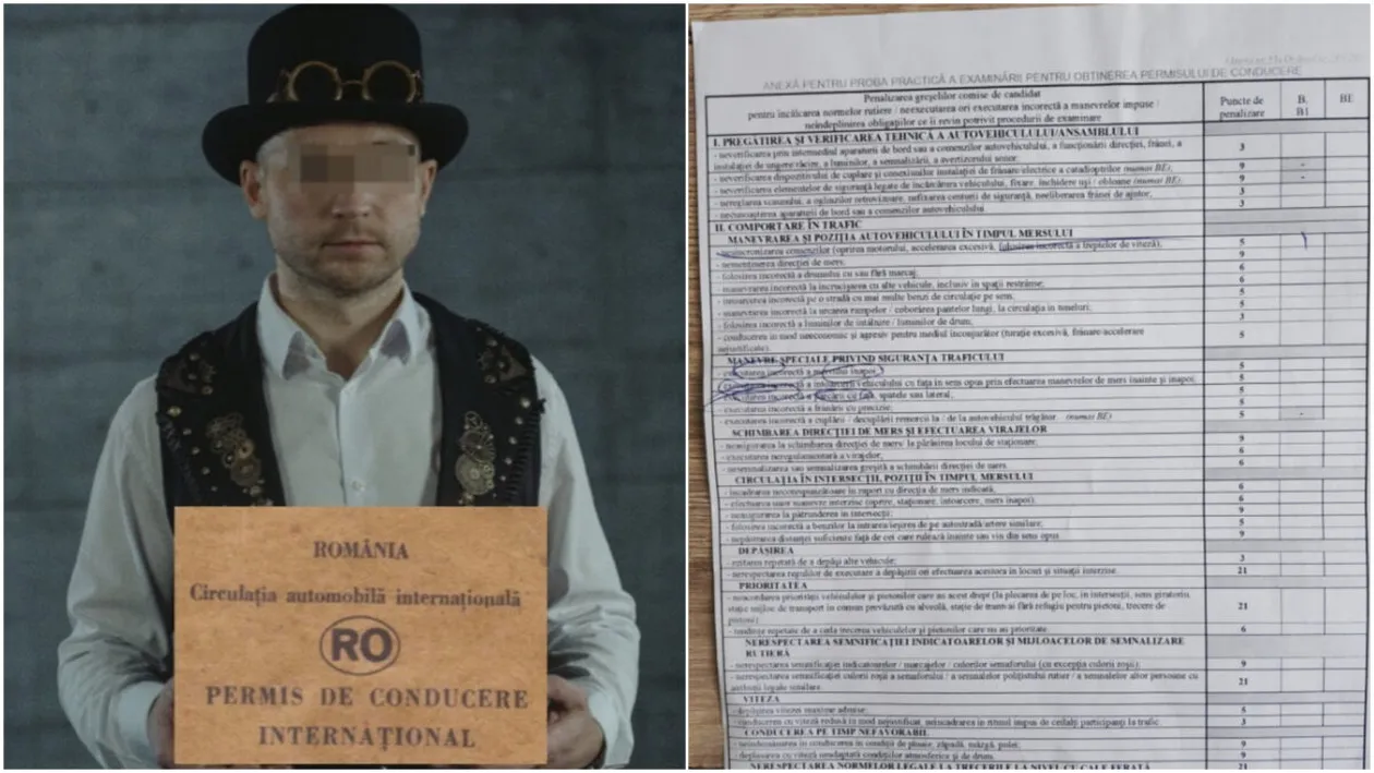 El este Houdini al examenului auto. Trucul de „magie” prin care a încercat să-și obțină permisul de conducere l-ar putea trimite în spatele gratiilor
