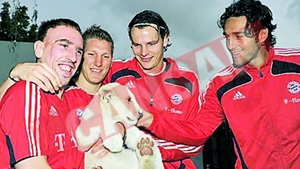 Toni si Ribery au sarit pe lei