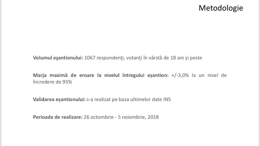 Primul sondaj despre Partidul Realitatea!