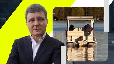 Imaginile care se vor viraliza! Bărcuțele lui Nicușor au naufragiat în mijlocul Herăstrăului în ziua lansării cu pompă!