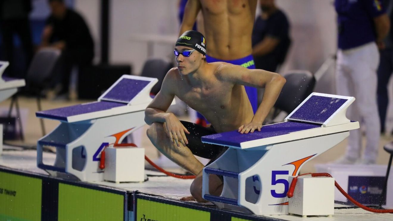 David Popovici a făcut "prăpăd" la Jocurile Olimpice! S-a calificat în finală, după ce a scos cel mai bun timp la 200m liber