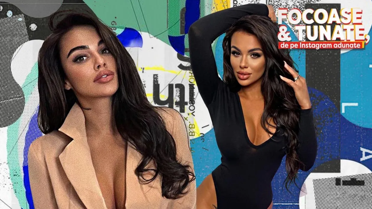 Mirela e sexy și rea! Brunetă, voluptuoasă și incredibil de frumoasă!