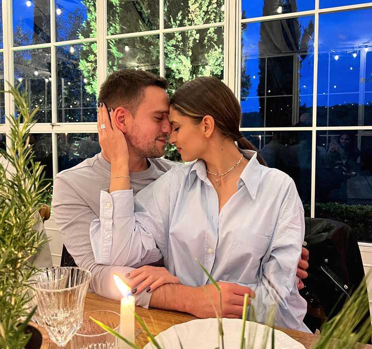 Vlad Gherman și Oana Moșneagu. Sursă foto: Instagram