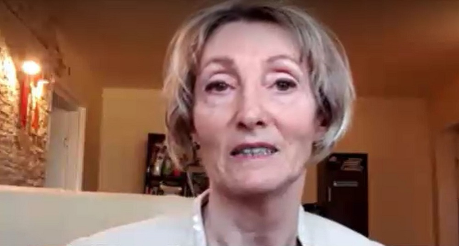 Dr. Corina Maniu, șefa Secţia de Boli Infecţioase a Spitalului Judeţean Alba  © Pro TV