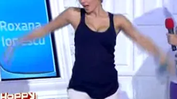 VIDEO Uite cum da din fund Roxana Ionescu! Va castiga competitia de la Dansez pentru tine?