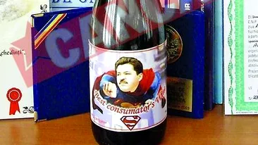 Seful OPC Vrancea, pe sticla de sampanie