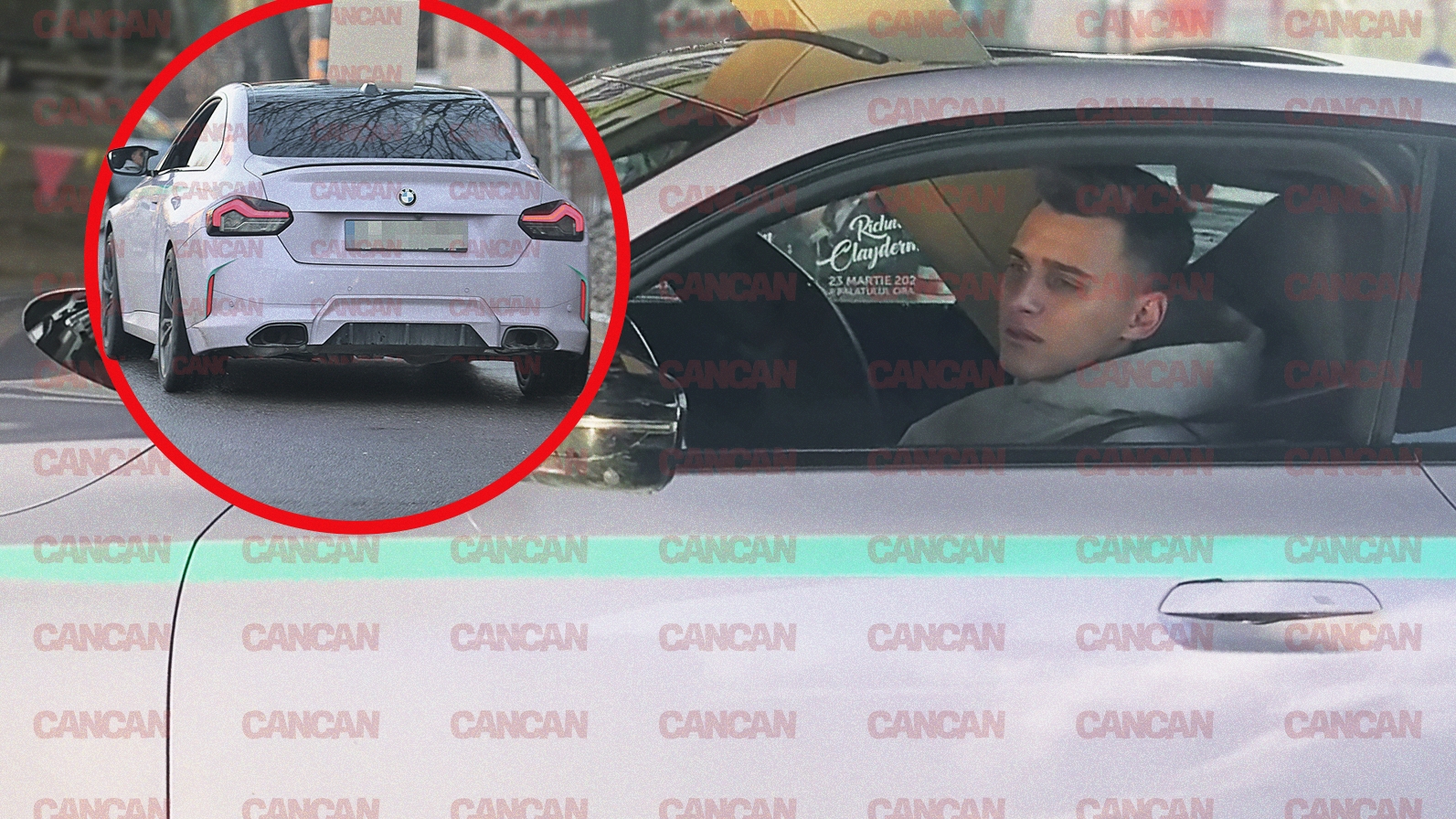 Ce nu face un iubit dedicat! Tonghi a transformat BMW-ul pastelat al Alexiei Eram în utilitară