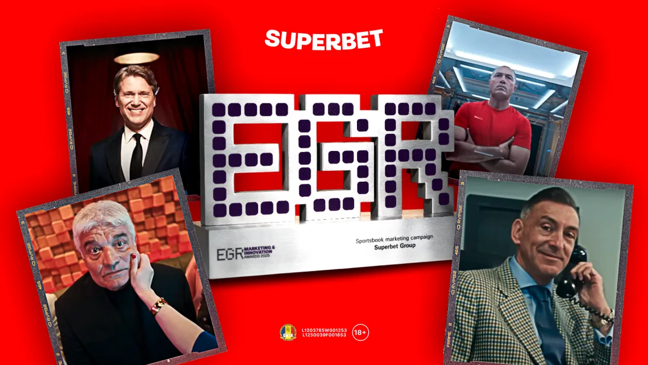 (P) Superbet a adus în România premiul pentru cea mai bună campanie de marketing din industria globală a pariurilor sportive!