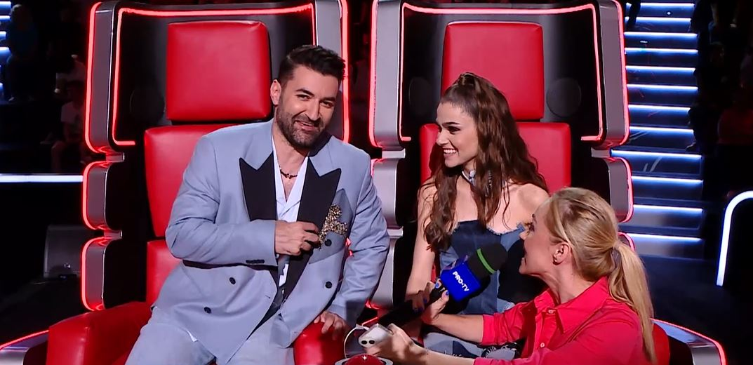 Smiley și Theo Rose la Vocea României
