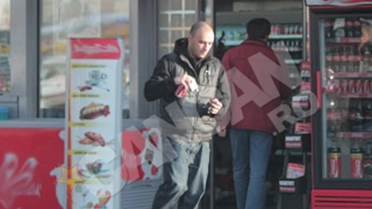 Guess Who nu pierde timpul la cumparaturi! Face shopping la benzinarie