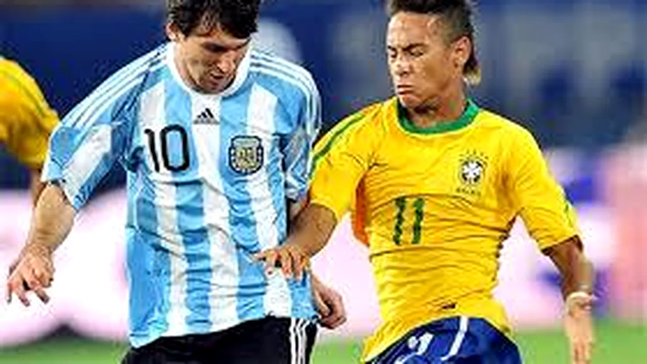 Victorie pentru Brazillia şi egal pentru Argentina în preliminariile Campionatului Mondial, zona America de Sud!